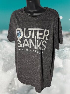 Outer Banks North Carolina Women's Lightweight Short Sleeve T-shirt Size Large